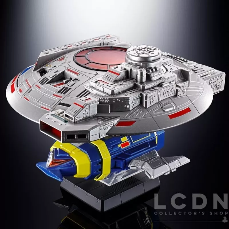 Space Sheriff Gavan (X-Or) Soul of Chogokin GX-106 Denshi Seijyu Dol &amp; Guillan Enba 27cm