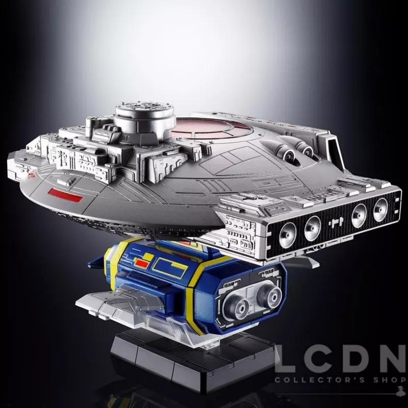 Space Sheriff Gavan (X-Or) Soul of Chogokin GX-106 Denshi Seijyu Dol &amp; Guillan Enba 27cm