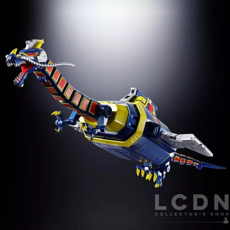 Space Sheriff Gavan (X-Or) Soul of Chogokin GX-106 Denshi Seijyu Dol &amp; Guillan Enba 27cm