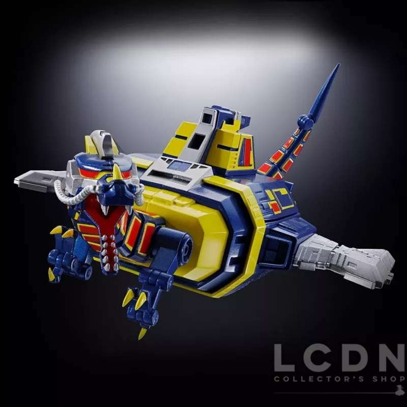 Space Sheriff Gavan (X-Or) Soul of Chogokin GX-106 Denshi Seijyu Dol &amp; Guillan Enba 27cm