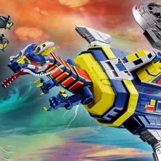 Space Sheriff Gavan (X-Or) Soul of Chogokin GX-106 Denshi Seijyu Dol & Guillan Enba 27cm