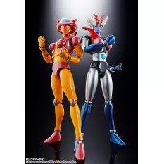 Mazinger Z Action Figurines Diecast Soul of Chogokin GX-08R Aphrodai A vs GX-09R Minerva X 16cm