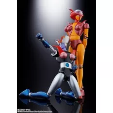 Mazinger Z Action Figurines Diecast Soul of Chogokin GX-08R Aphrodai A vs GX-09R Minerva X 16cm