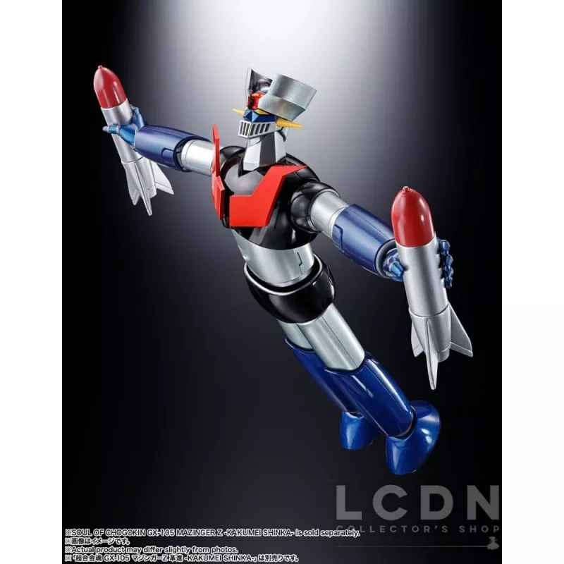 Mazinger Z Action Figurines Diecast Soul of Chogokin GX-08R Aphrodai A vs GX-09R Minerva X 16cm