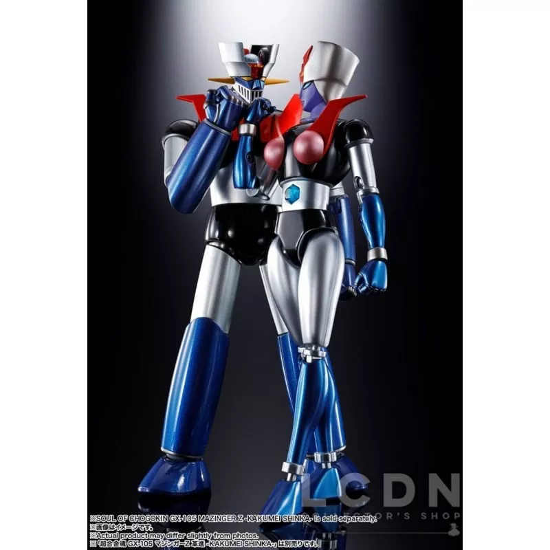 Mazinger Z Action Figurines Diecast Soul of Chogokin GX-08R Aphrodai A vs GX-09R Minerva X 16cm