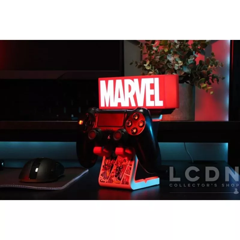 Marvel Light Up Cable Guy Support Chargeur pour Manette et Smartphone 20cm