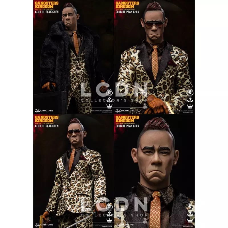 DAMTOYS GK018 ギャングスターズ・キングダム クラブ 3  グレッグ Gangsters Kingdom Club 3 Peak Chen GK018 DAMTOYS 1/6 Figure 30cm