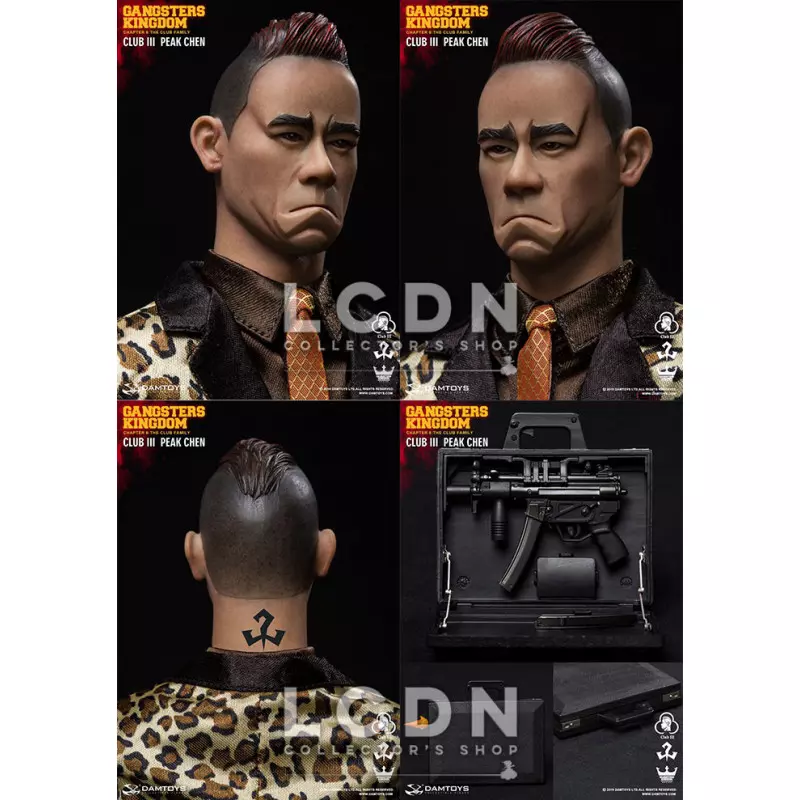 Gangsters Kingdom Club 3 Peak Chen GK018 DAMTOYS 1/6 Figure 30cm