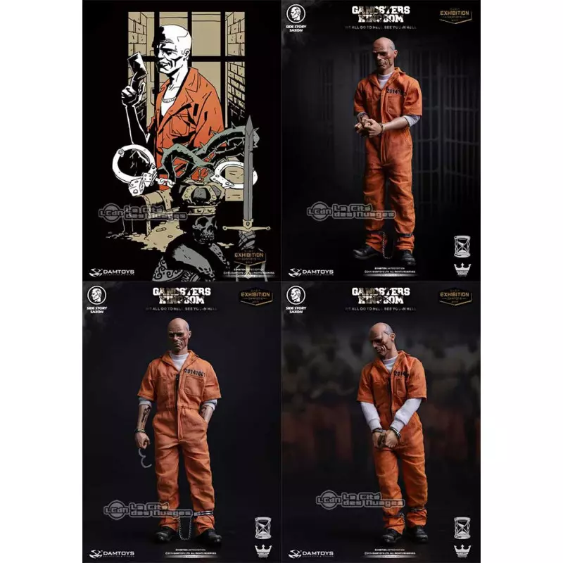 Gangsters Kingdom original Series GKS001 Saxon Ed Harris 12&quot; 30cm Collectible Figurine Exhibition Exclusive DAMTOYS 1/6