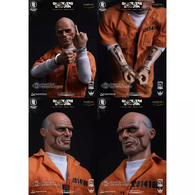Gangsters Kingdom original Series GKS001 Saxon Ed Harris 12&quot; 30cm Collectible Figurine Exhibition Exclusive DAMTOYS 1/6