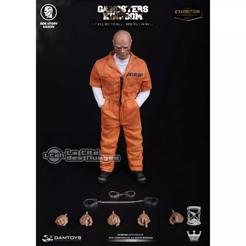 Gangsters Kingdom original Series GKS001 Saxon Ed Harris 12&quot; 30cm Collectible Figurine Exhibition Exclusive DAMTOYS 1/6