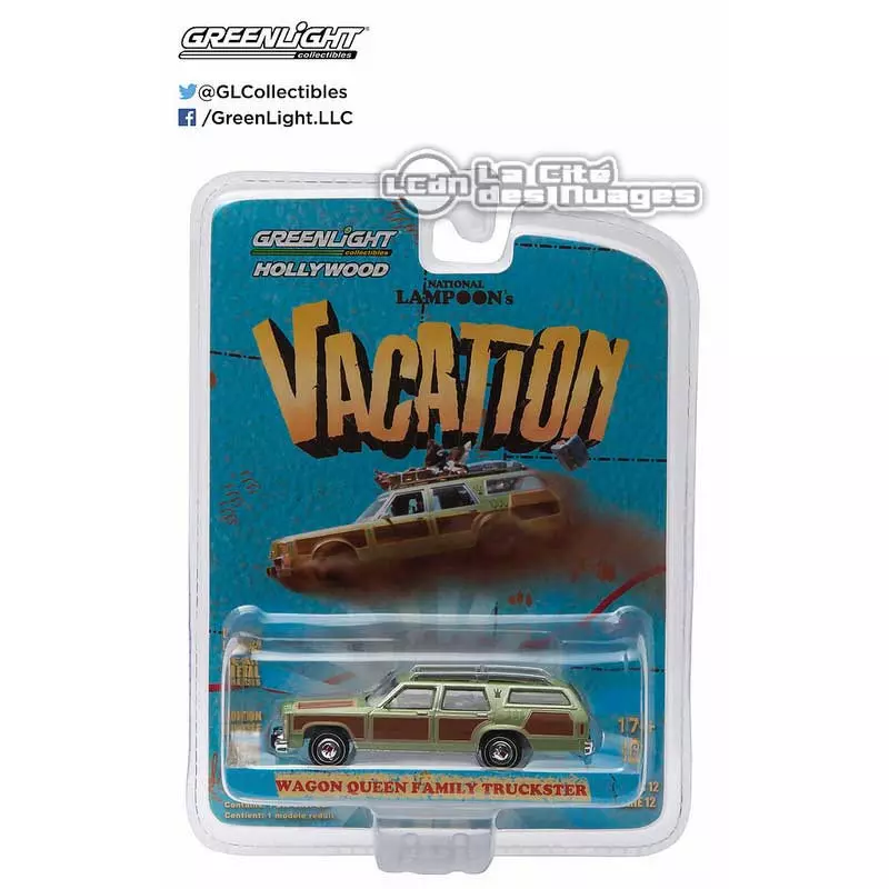 Greenlight Hollywood Series 12 National Lampoon's Vacation 1979 Family  Truckster Wagon Queen 44720 1/64