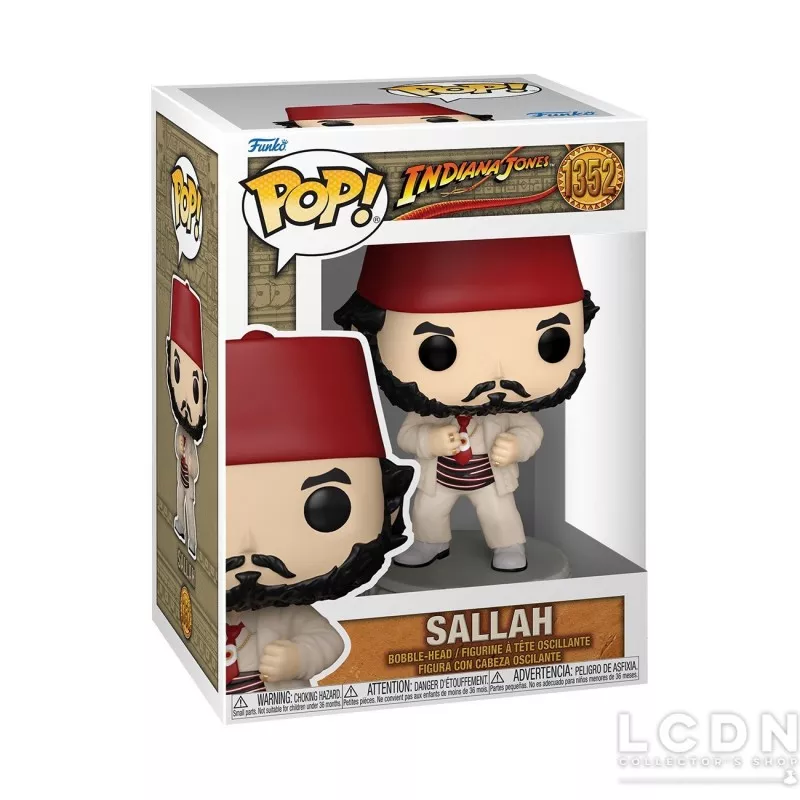Indiana Jones et la Dernière Croisade POP! Movies Sallah Vinyle Figurine 10cm N°1352