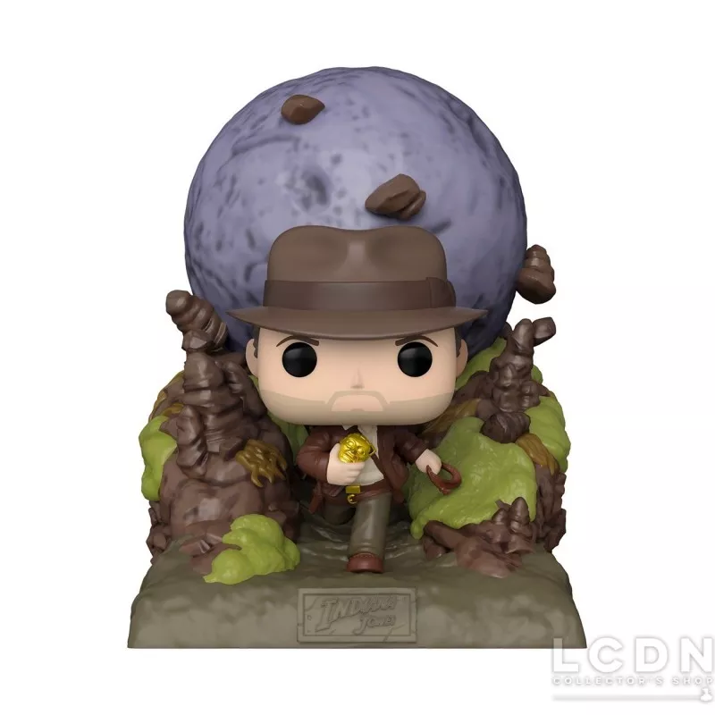 Indiana Jones Raiders of the Lost Ark POP! Moments Boulder Escape Vinyl Figure 10cm N°1360