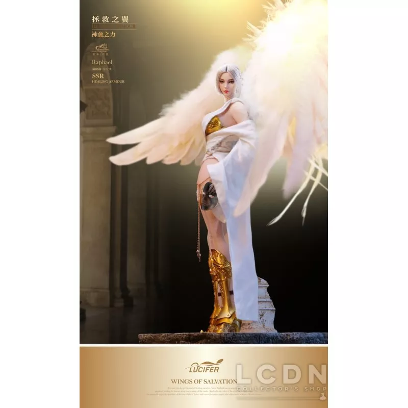 The Wings of Salvation HEALING ARMOUR Heavy Singer Raphael Collectible Action Figurine Lucifer LXF2310C