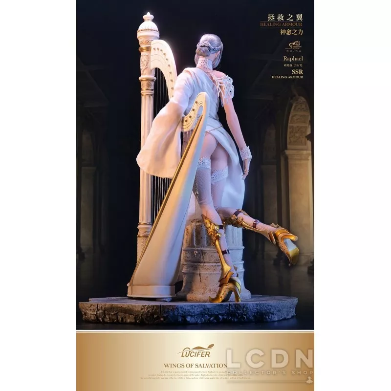 The Wings of Salvation HEALING ARMOUR Heavy Singer Raphael Collectible Action Figurine Lucifer LXF2310C
