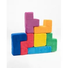 Tetris Set of 7 Plush Tetris Blocks