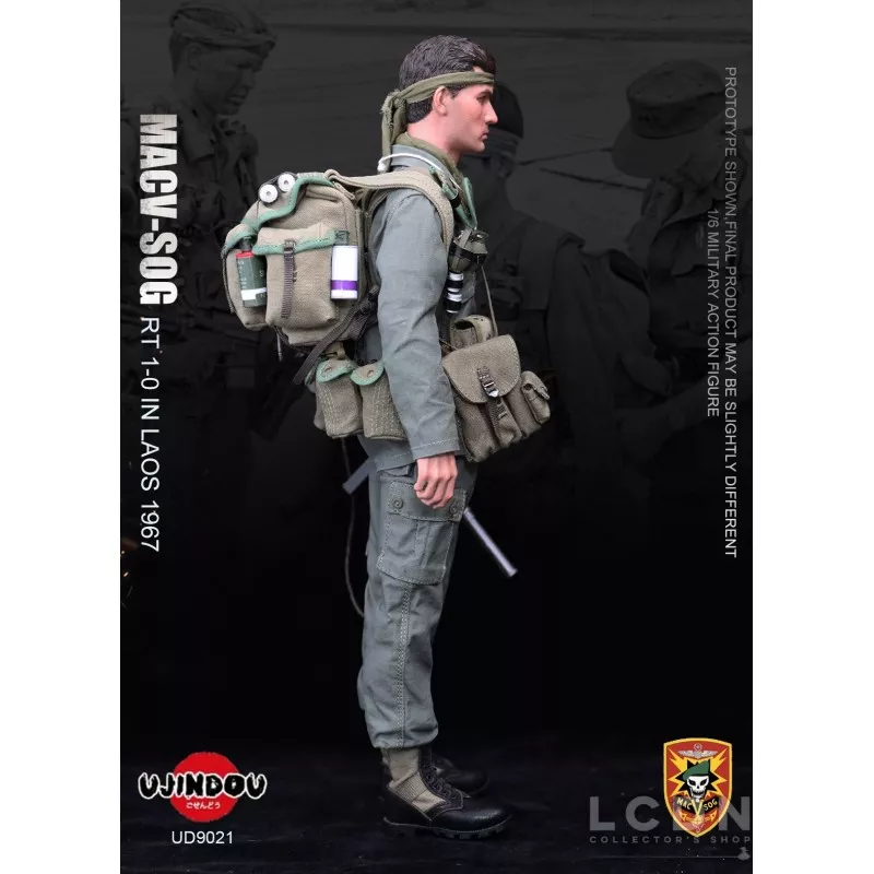 U.S. Army Military Vietnam MACV-SOG Recon Team 1-0 Laos 1967 Collectible Action Figure 1/6 UD9021