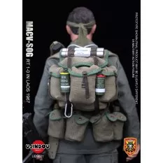 U.S. Army Military Vietnam MACV-SOG Recon Team 1-0 Laos 1967 Collectible Action Figure 1/6 UD9021