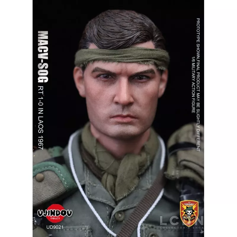 U.S. Army Military Vietnam MACV-SOG Recon Team 1-0 Laos 1967 Collectible Action Figure 1/6 UD9021