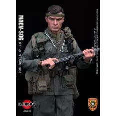 U.S. Army Military Vietnam MACV-SOG Recon Team 1-0 Laos 1967 Collectible Action Figure 1/6 UD9021