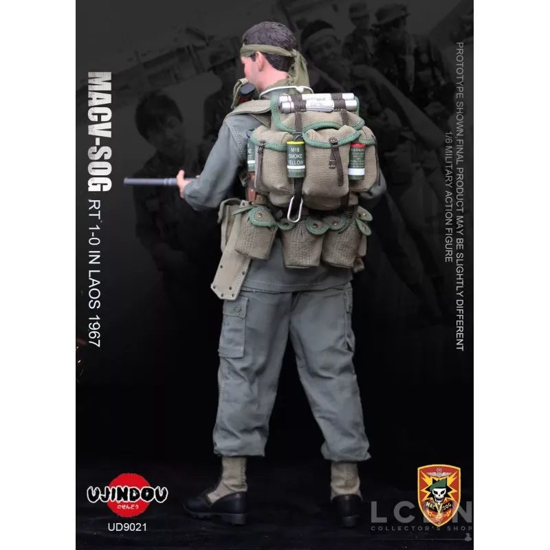 U.S. Army Military Vietnam MACV-SOG Recon Team 1-0 Laos 1967 Collectible Action Figure 1/6 UD9021