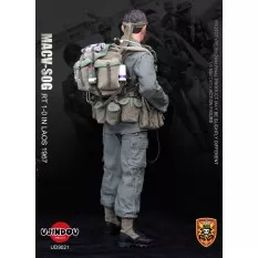 U.S. Army Military Vietnam MACV-SOG Recon Team 1-0 Laos 1967 Collectible Action Figure 1/6 UD9021