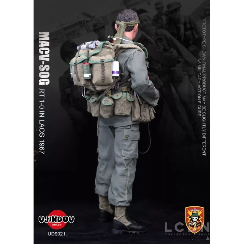 U.S. Army Military Vietnam MACV-SOG Recon Team 1-0 Laos 1967 Collectible Action Figure 1/6 UD9021