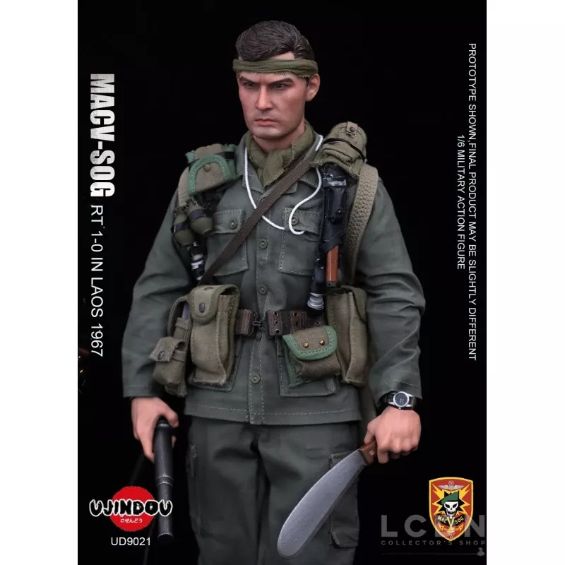 U.S. Army Military Vietnam MACV-SOG Recon Team 1-0 Laos 1967 Collectible Action Figure 1/6 UD9021