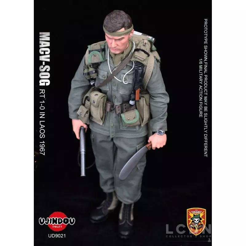 U.S. Army Military Vietnam MACV-SOG Recon Team 1-0 Laos 1967 Collectible Action Figure 1/6 UD9021