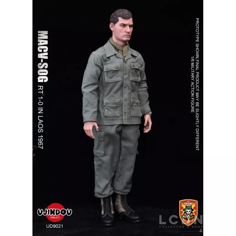 U.S. Army Military Vietnam MACV-SOG Recon Team 1-0 Laos 1967 Collectible Action Figure 1/6 UD9021
