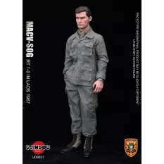 U.S. Army Military Vietnam MACV-SOG Recon Team 1-0 Laos 1967 Collectible Action Figure 1/6 UD9021