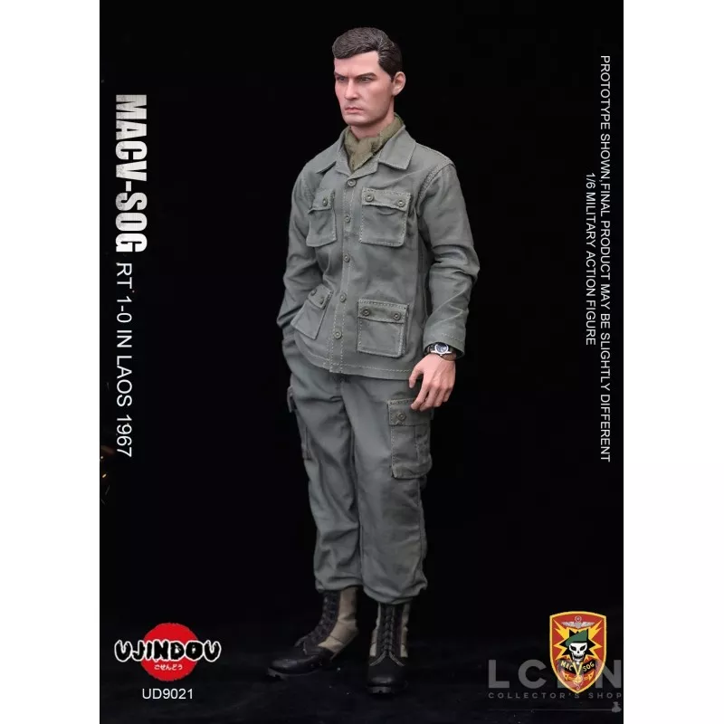 U.S. Army Military Vietnam MACV-SOG Recon Team 1-0 Laos 1967 Collectible Action Figure 1/6 UD9021