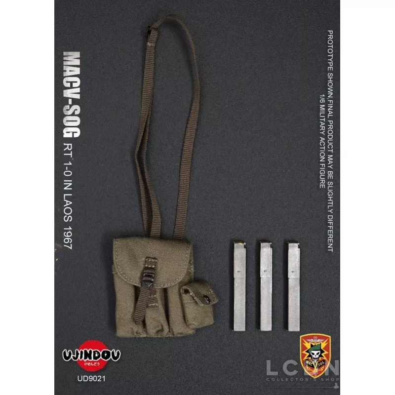 U.S. Army Military Vietnam MACV-SOG Recon Team 1-0 Laos 1967 Collectible Action Figure 1/6 UD9021