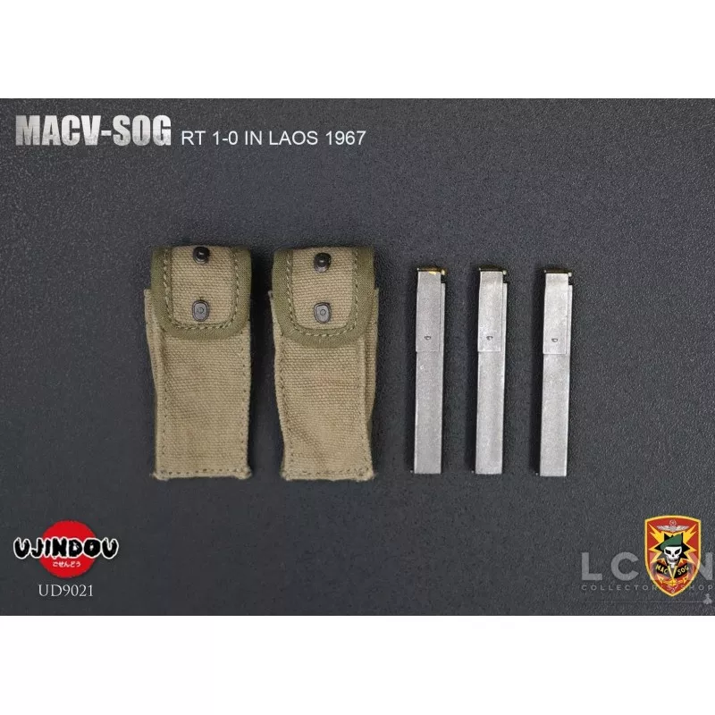 U.S. Army Military Vietnam MACV-SOG Recon Team 1-0 Laos 1967 Collectible Action Figure 1/6 UD9021