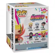 Boruto Naruto Next Generations Super Sized POP! Animation Naruto Baryon Mode Vinyle Figurine 15cm N°1361