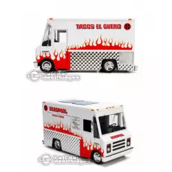 Deadpool Foodtruck Taco truck avec figurine Deadpool Jada Toys 99730 1/24