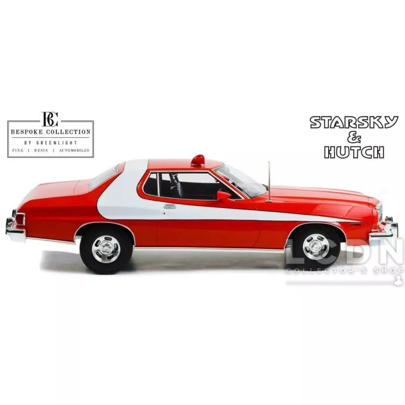 Starsky et Hutch 1976 Ford Gran Torino Bespoke Resine Collection 12103 1/12