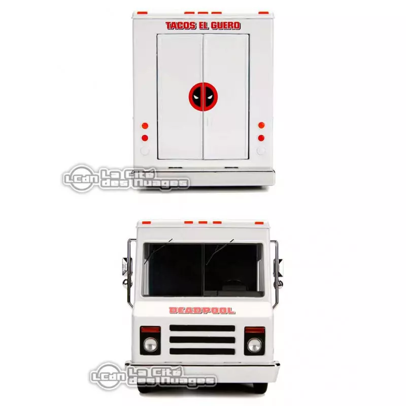 Deadpool Foodtruck Taco truck avec figurine Deadpool Jada Toys 99730 1/24