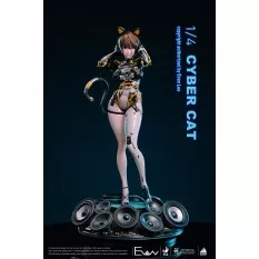 Cyber Cat Statue 1/4 Wing...