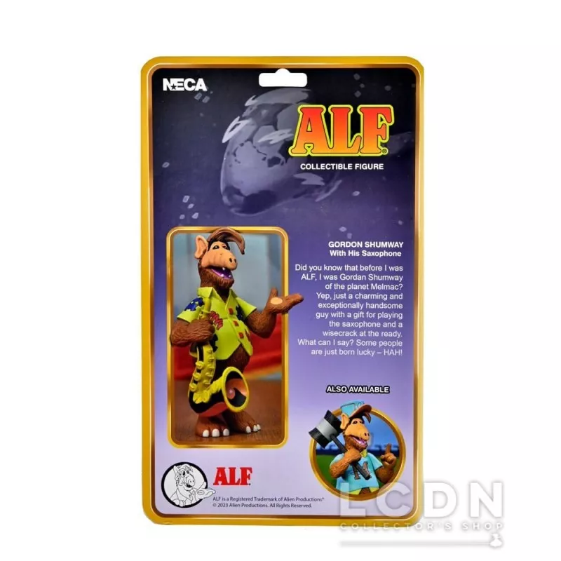 Alf Action Figure Toony Classic Alf with Saxophone 15cm