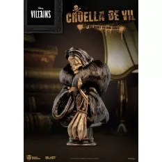 Disney Villains Series Buste Cruella d'Enfer (Cruella De Vil) 16cm