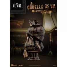 Disney Villains Series Buste Cruella d'Enfer (Cruella De Vil) 16cm
