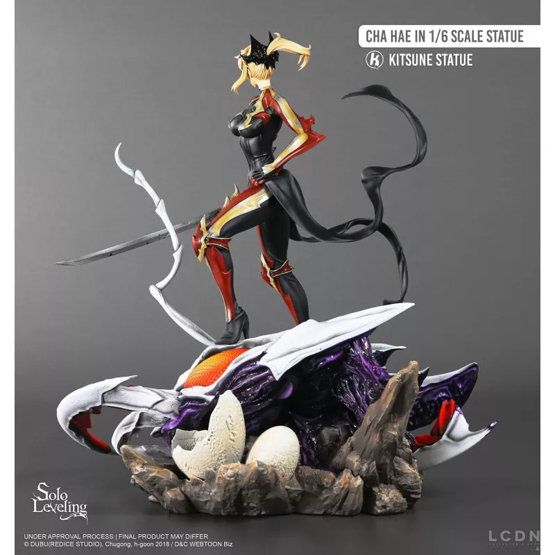Solo Leveling Statue 1/6 Cha Hae by Kitsune 37cm
