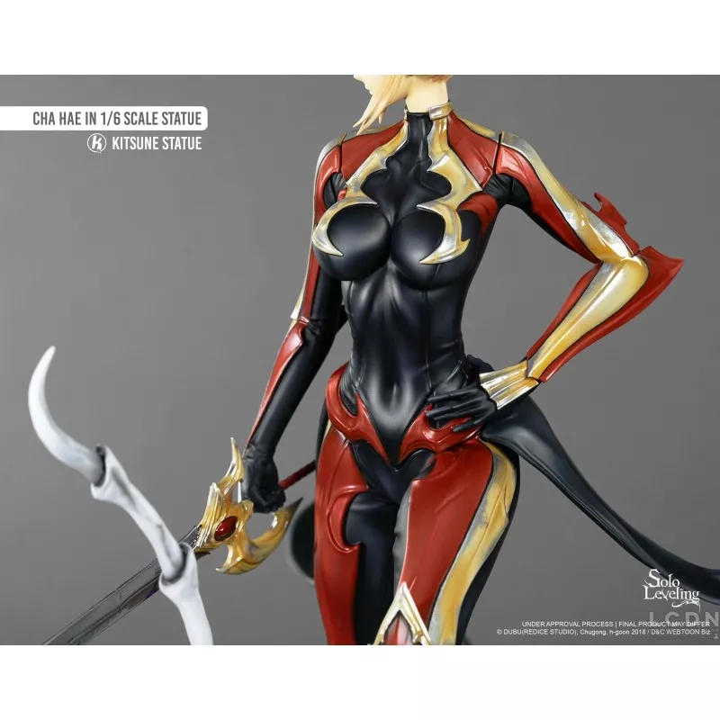 Solo Leveling Statue 1/6 Cha Hae by Kitsune 37cm