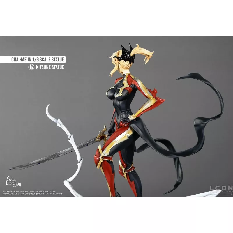 Solo Leveling Statue 1/6 Cha Hae by Kitsune 37cm