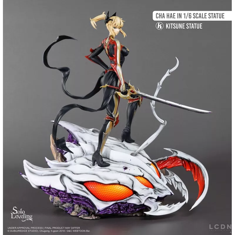 Solo Leveling Statue 1/6 Cha Hae by Kitsune 37cm