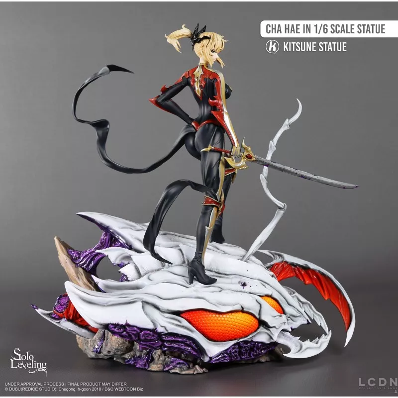 Solo Leveling Statue 1/6 Cha Hae by Kitsune 37cm