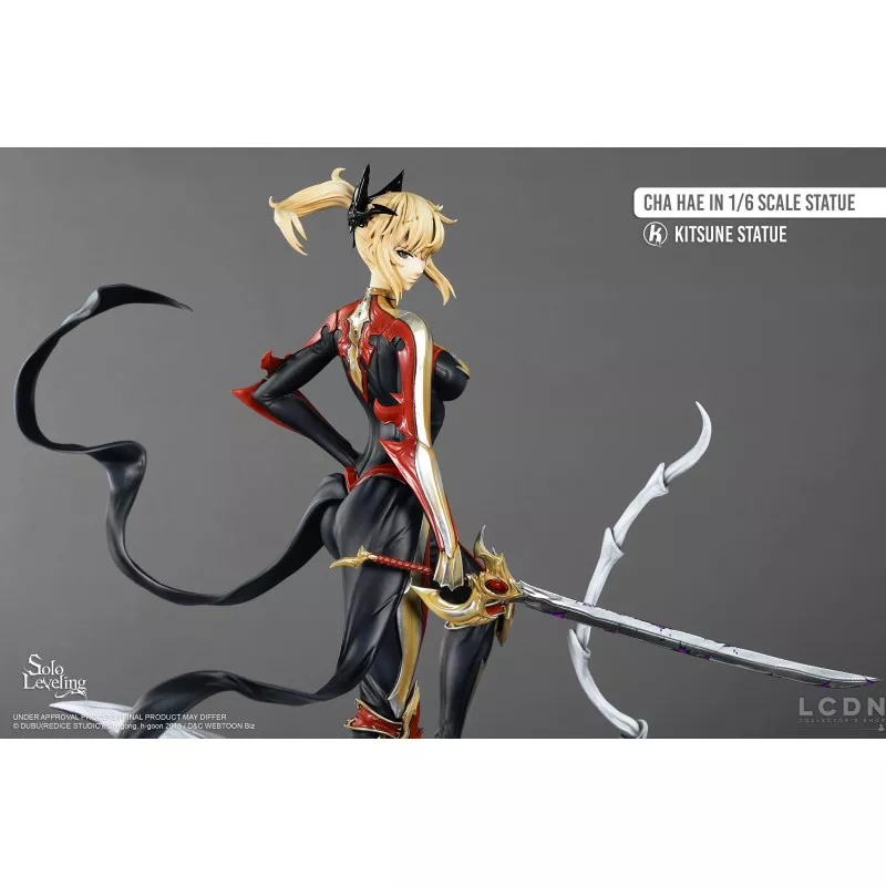 Solo Leveling Statue 1/6 Cha Hae by Kitsune 37cm