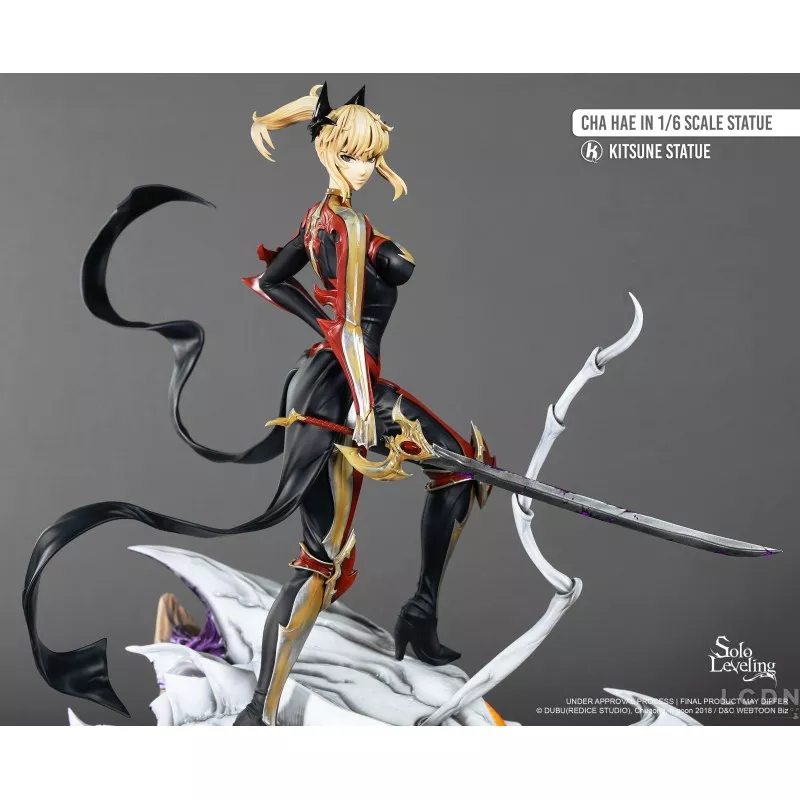 Solo Leveling Statue 1/6 Cha Hae by Kitsune 37cm